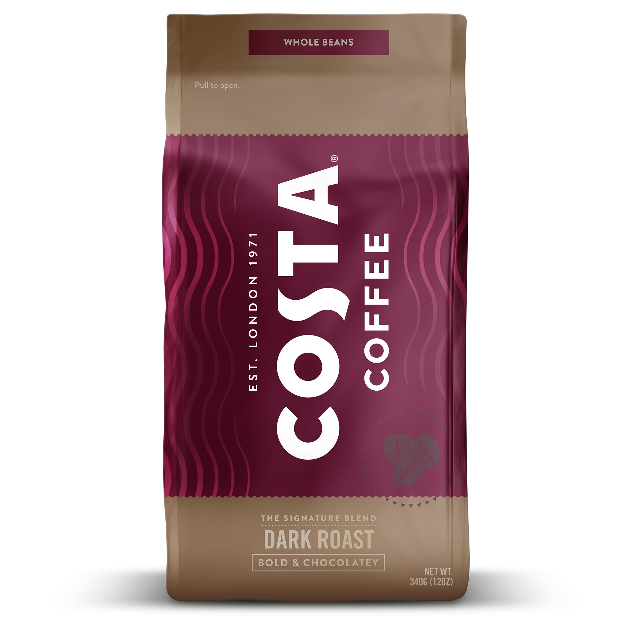 Amazon.com: Costa Coffee Whole Bean Coffee, Signature Blend Dark
